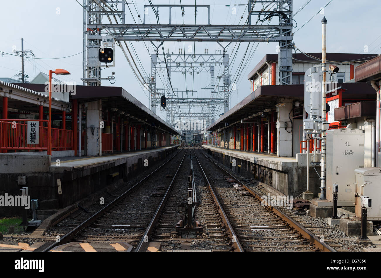 Fushimi inari station hi-res stock photography and images - Alamy