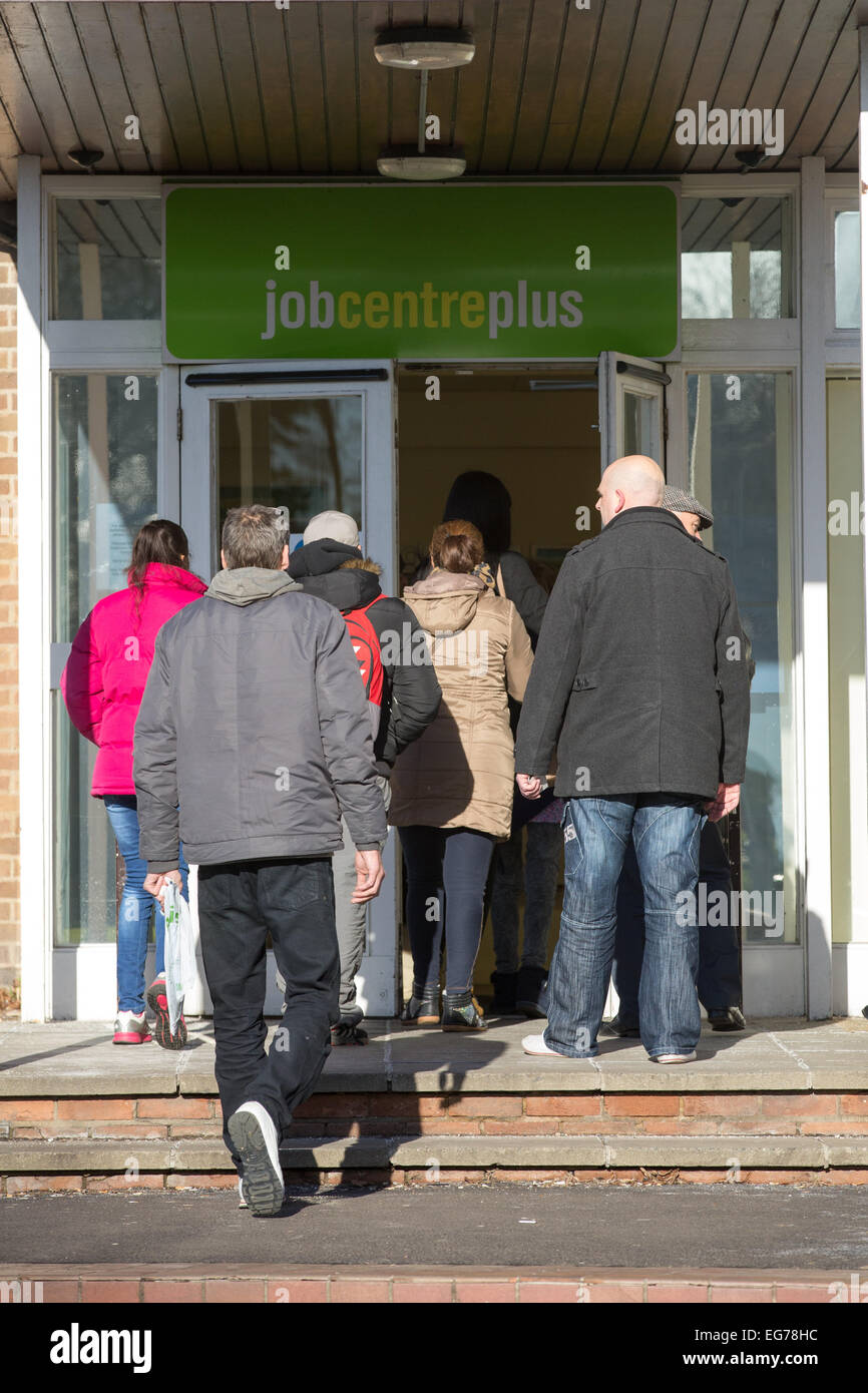 JOB CENTRE PLUS IN CAMBRIDGE Stock Photo