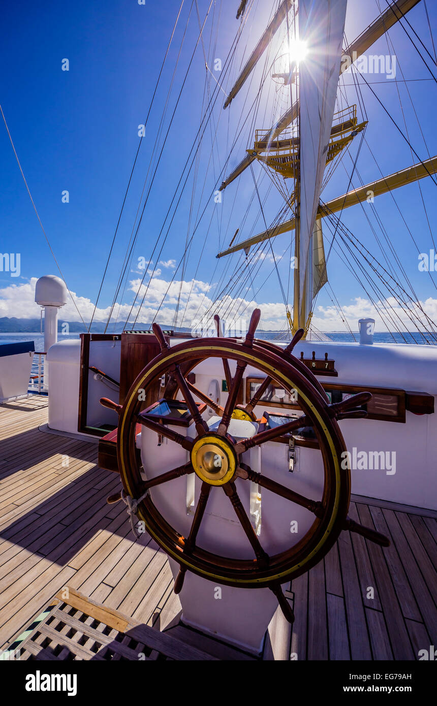 Sailing ship helm hires stock photography and images Alamy