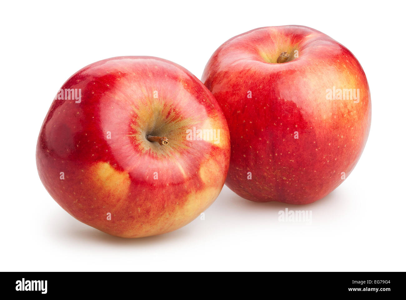 red apples isolated Stock Photo - Alamy