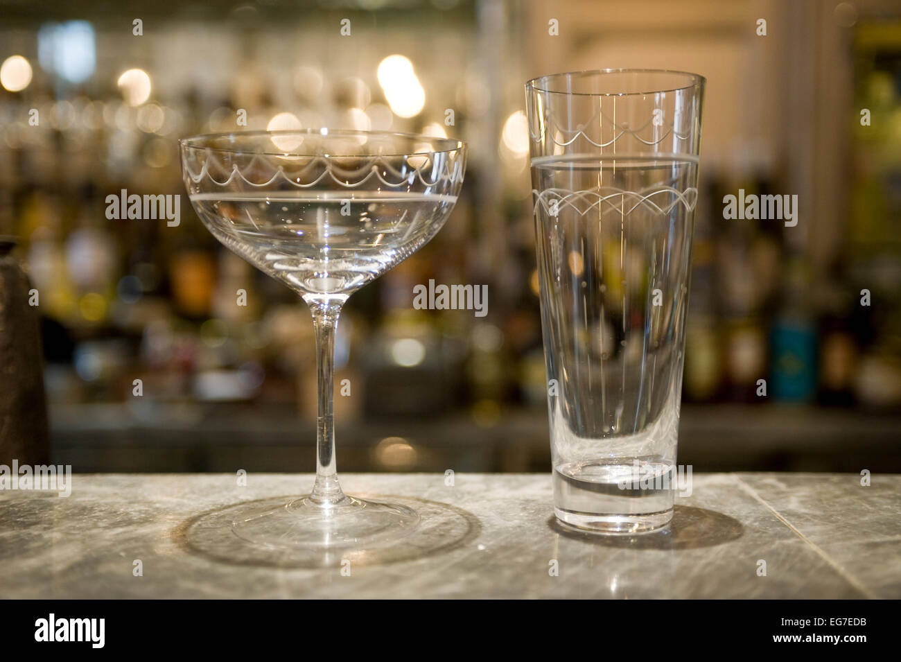 Details from the Connaught Hotel in London, one of the finest hotels in the City Stock Photo