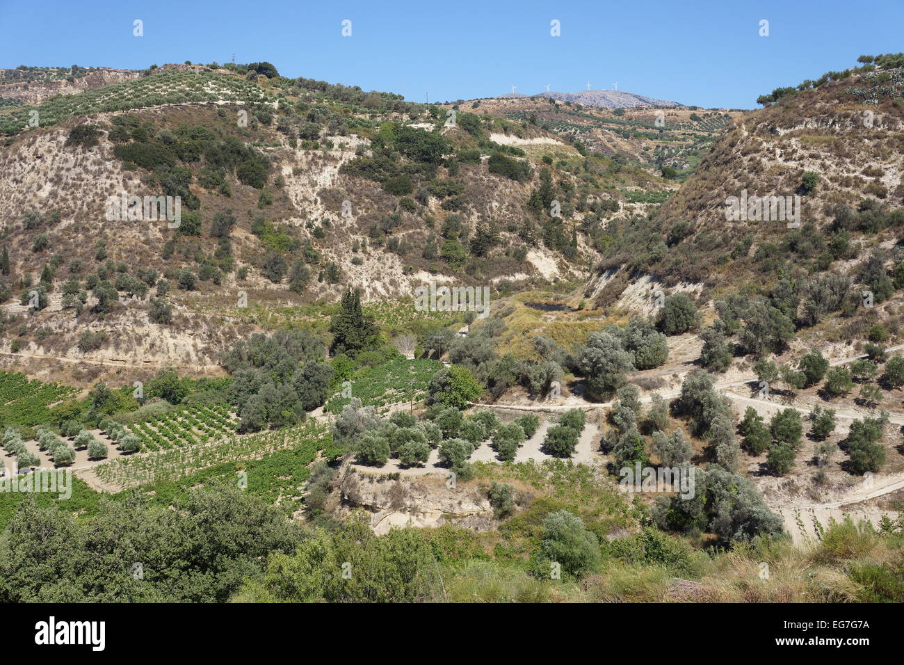 Rural greece landscape hi-res stock photography and images - Alamy