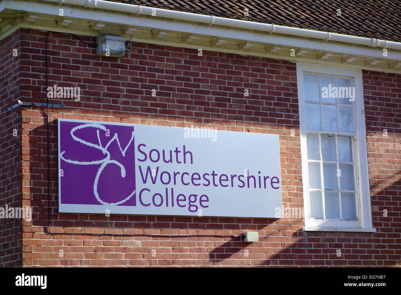 South Worcestershire College, Great Malvern Campus, Albert Road North, Great Malvern, Worcestershire, England, UK Stock Photo