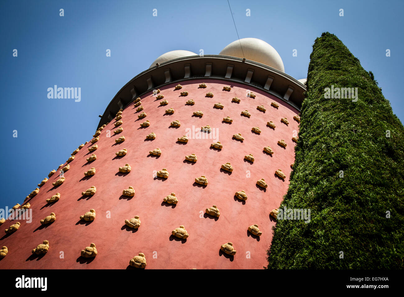 Dali Theatre and Museum, in Figueres, Catalonia. Stock Photo