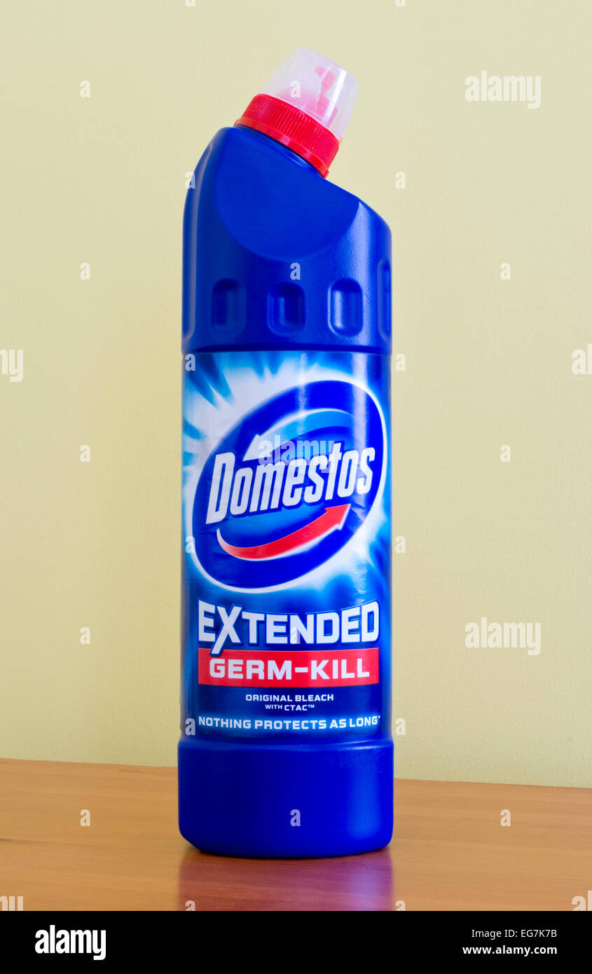 Domestos Bleach, UK Stock Photo