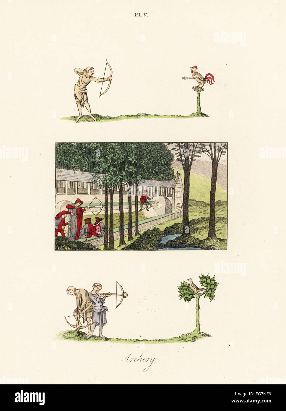 14th century archer hires stock photography and images Alamy