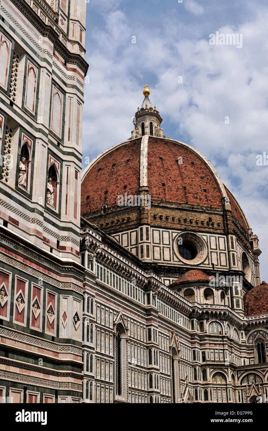 The Dome of Cattedrale di Santa Maria del Fiore (Florence Cathedral ...