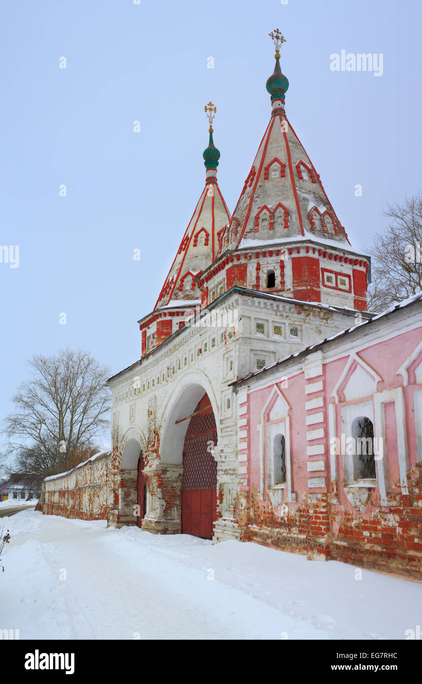 St. Alexander Convent, Suzdal, Vladimir region, Russia Stock Photo