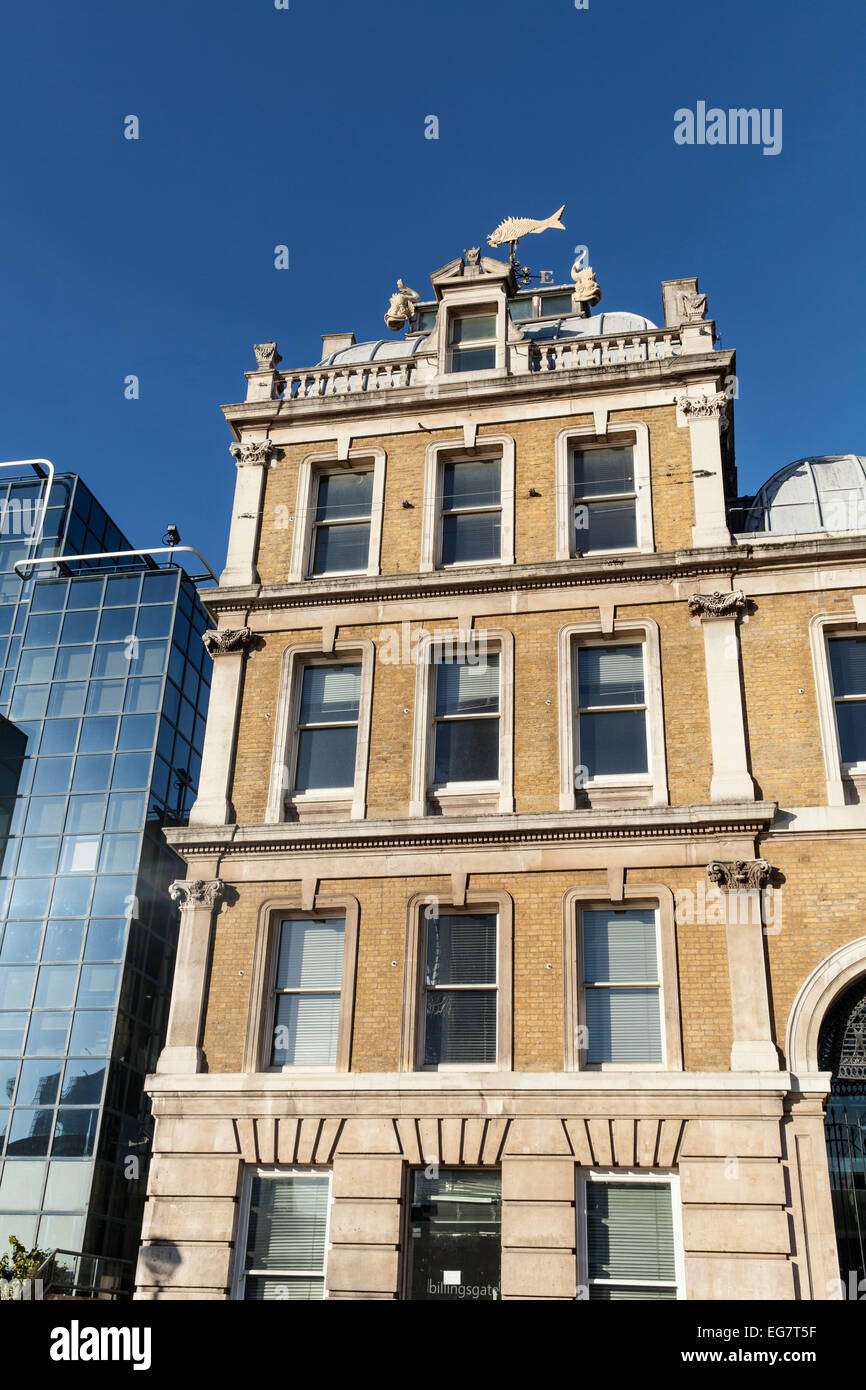 The Old Billingsgate Fish Market Building in London Stock Photo Alamy