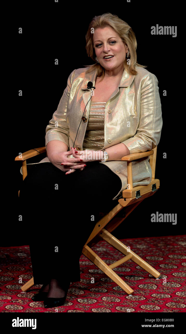 Dramatic soprano DEBORAH VOIGT discusses her memoir 'Call Me Debbie: True Confessions of a Down-to-Earth Diva' at a Live Talks Los Angeles event at the ...