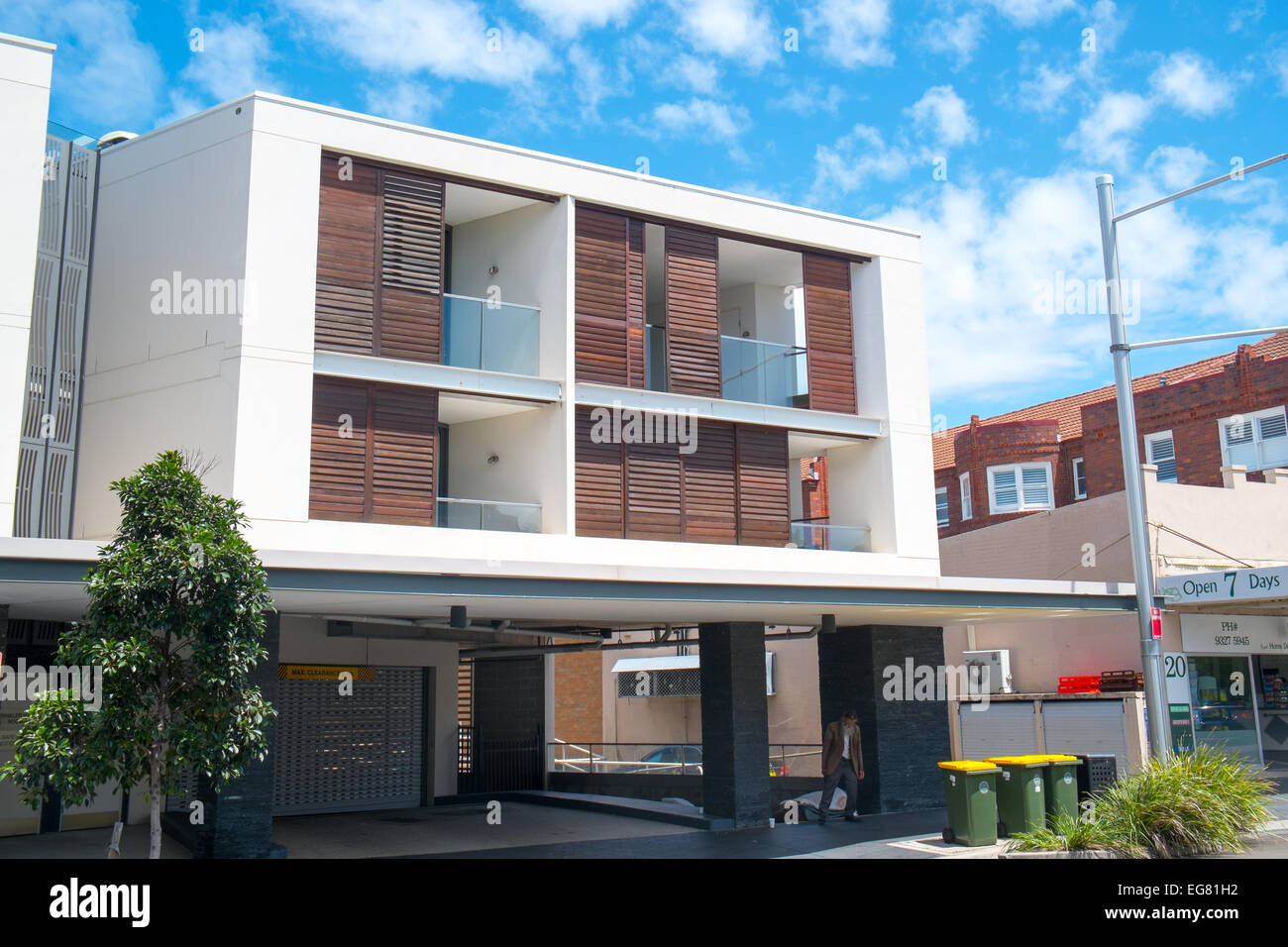 modern units apartments in Bellevue Hill, a wealthy suburb in Sydney