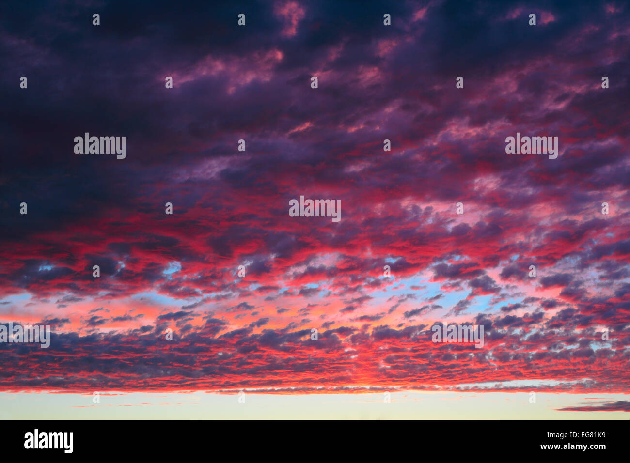 Clouds on sunset sky, background Stock Photo - Alamy
