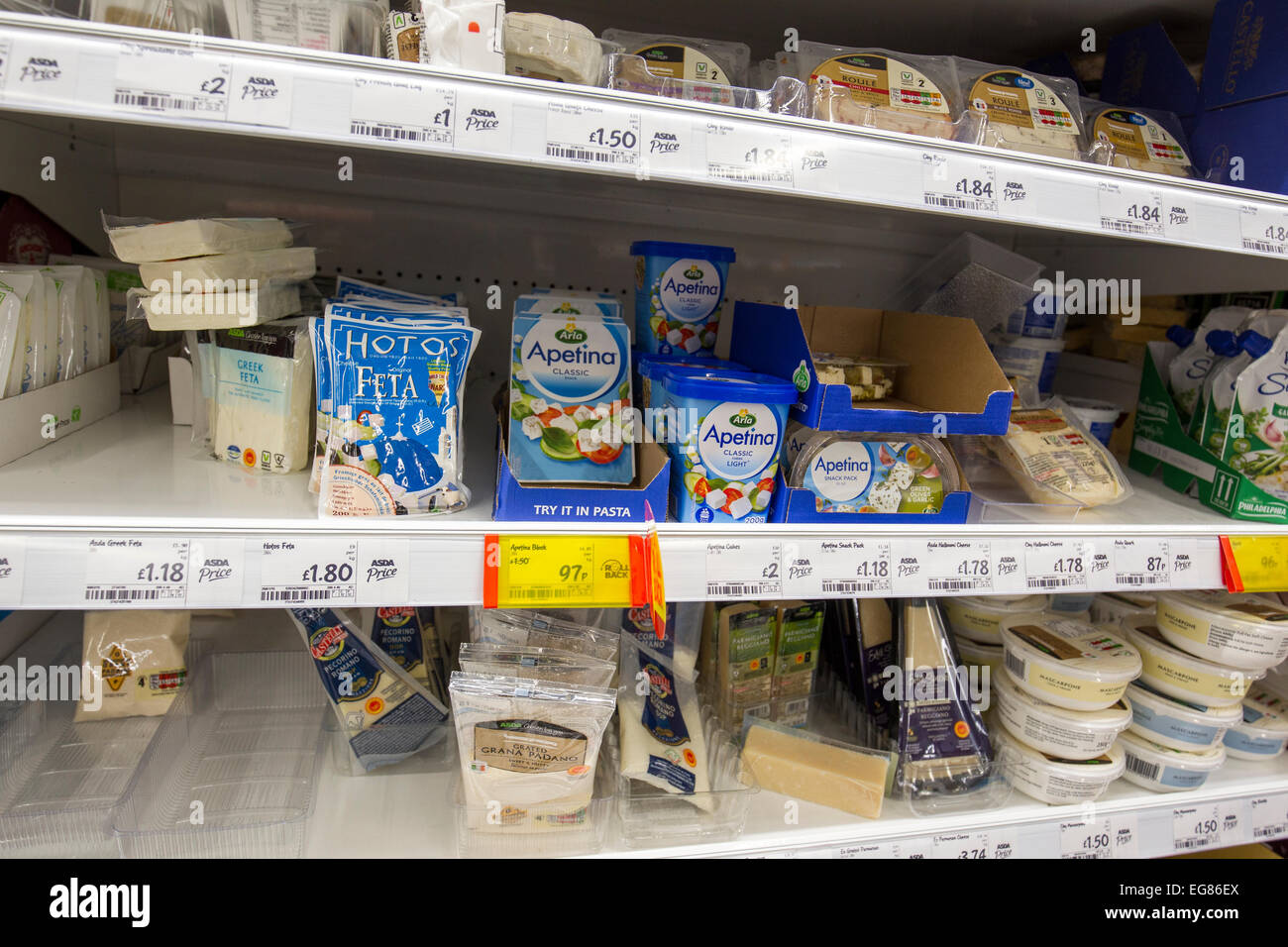 Inside Asda store Kendal Stock Photo Alamy