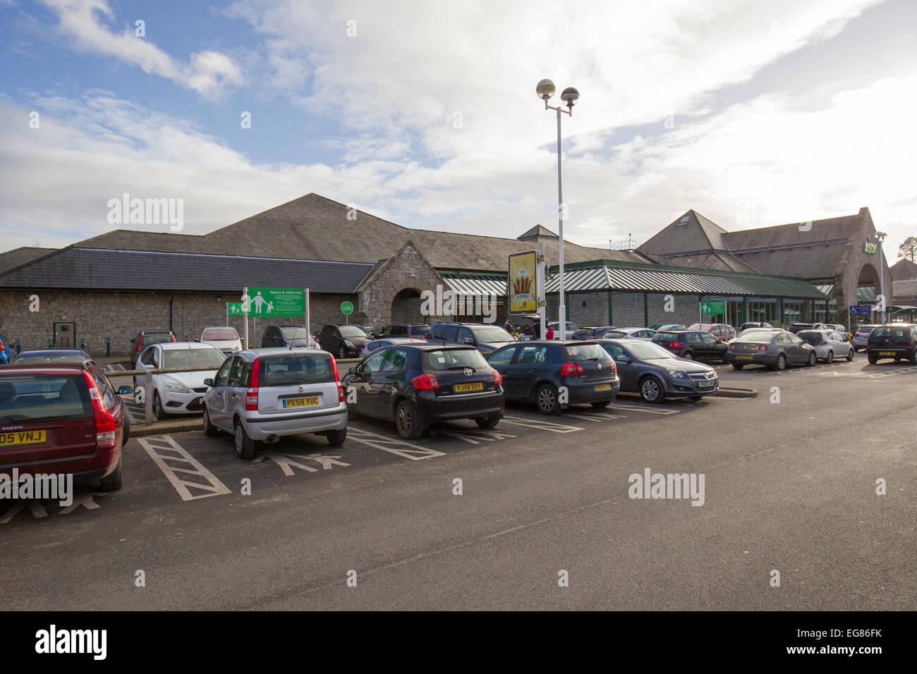 Asda car park hires stock photography and images Alamy