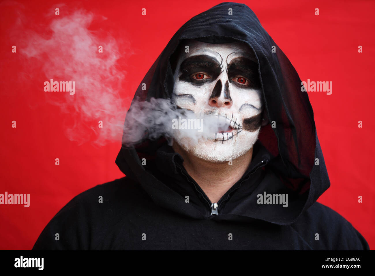 GER, 20150210, masked man Stock Photo