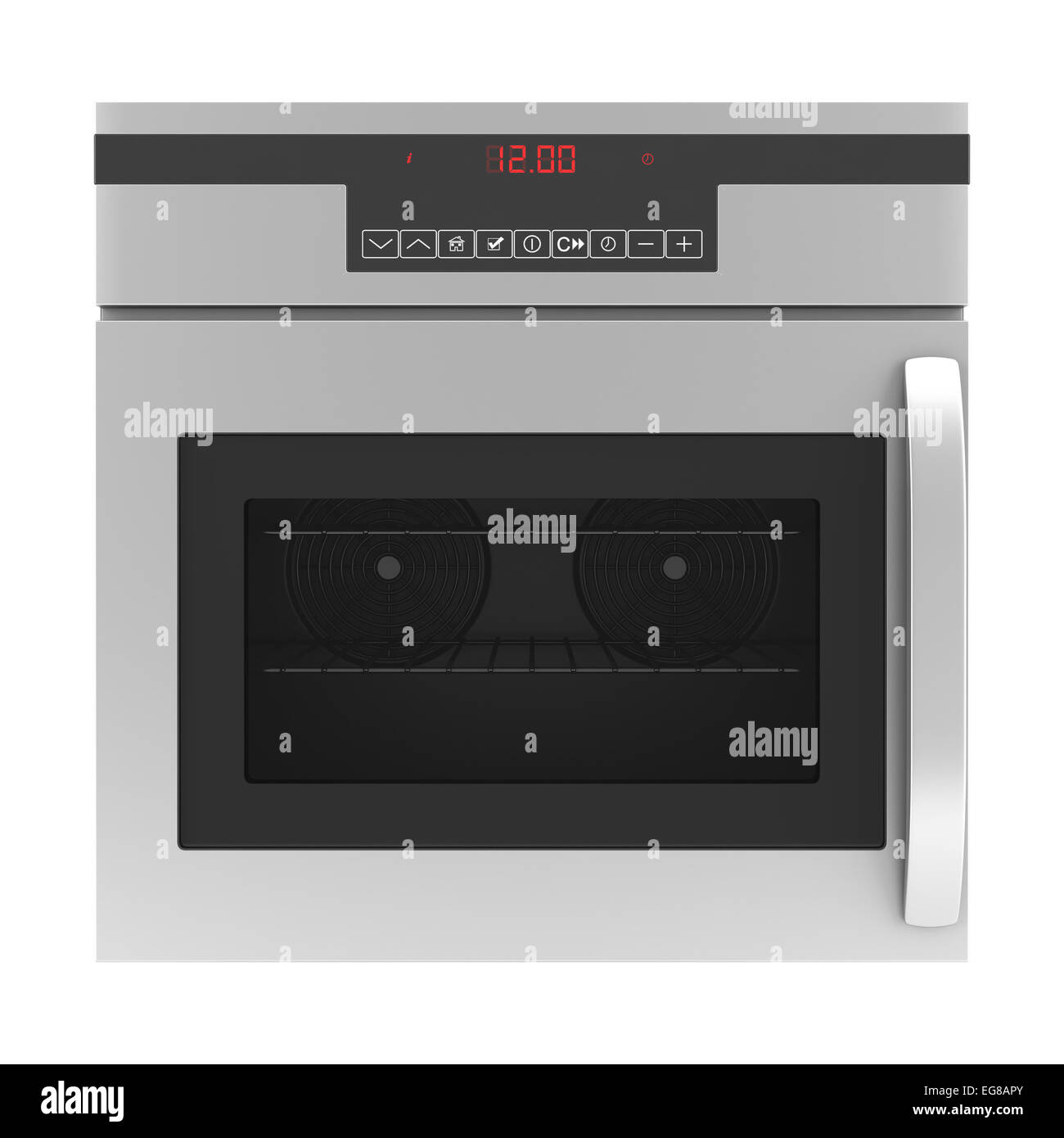 modern builtin oven isolated on white background Stock Photo Alamy