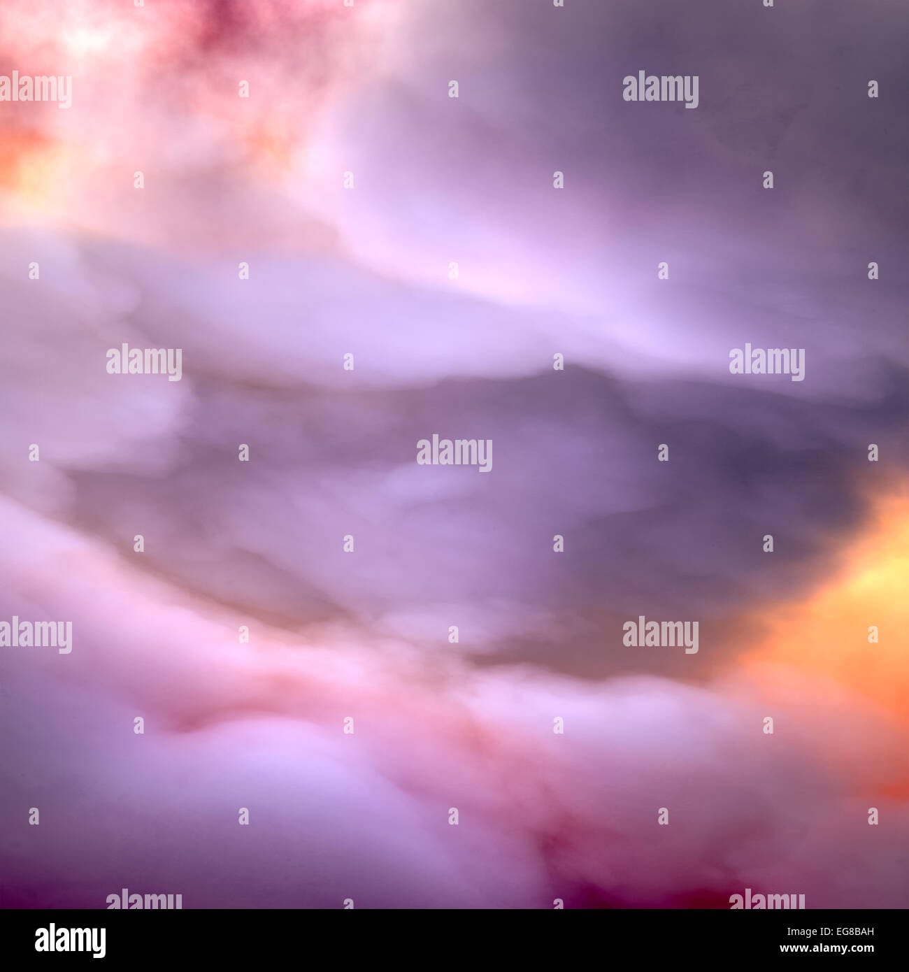 Heavy Clouds Stock Photo