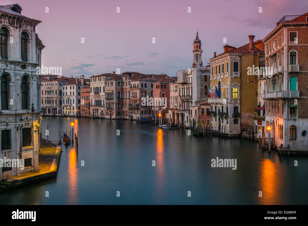 The grand canal at night hi-res stock photography and images - Alamy