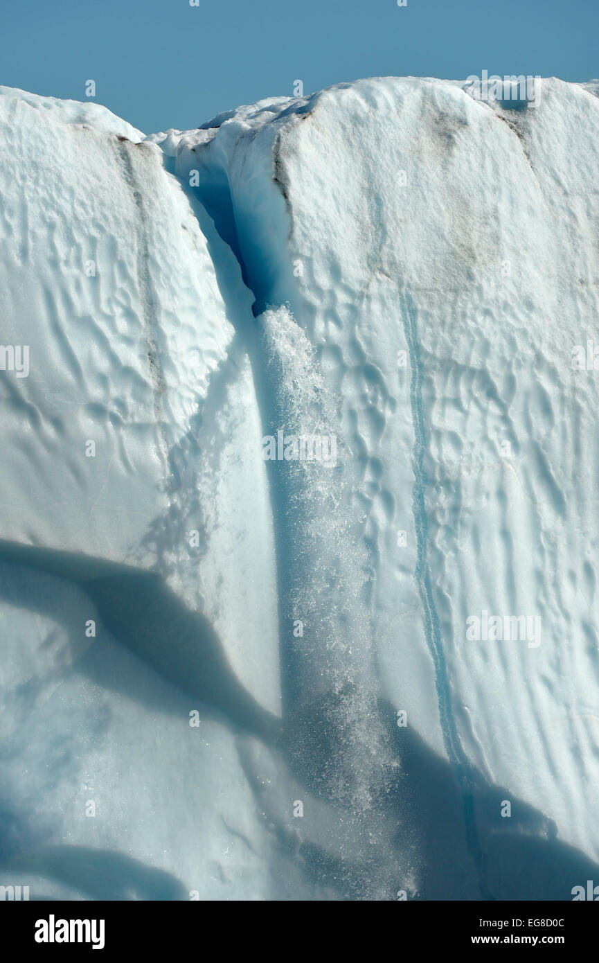 baffin island waterfall