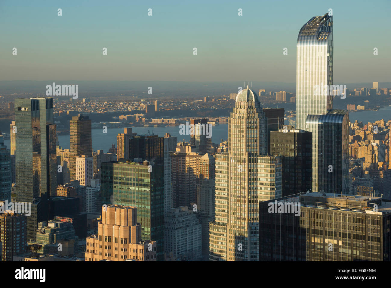 One57 Tower Skyscraper Central Park South Skyline Manhattan New York Stock Photo Alamy