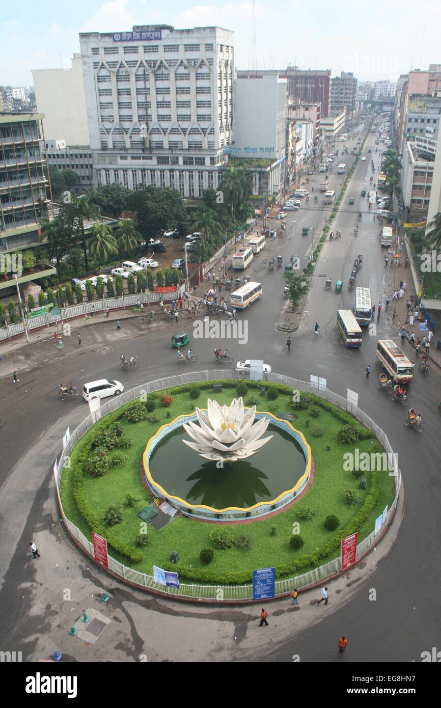 Dhaka skyline, this photo taken motijheel in Dhaka Stock Photo - Alamy