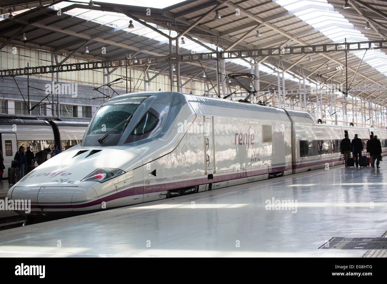Spain the High Speed AVE Stock Photo - Alamy