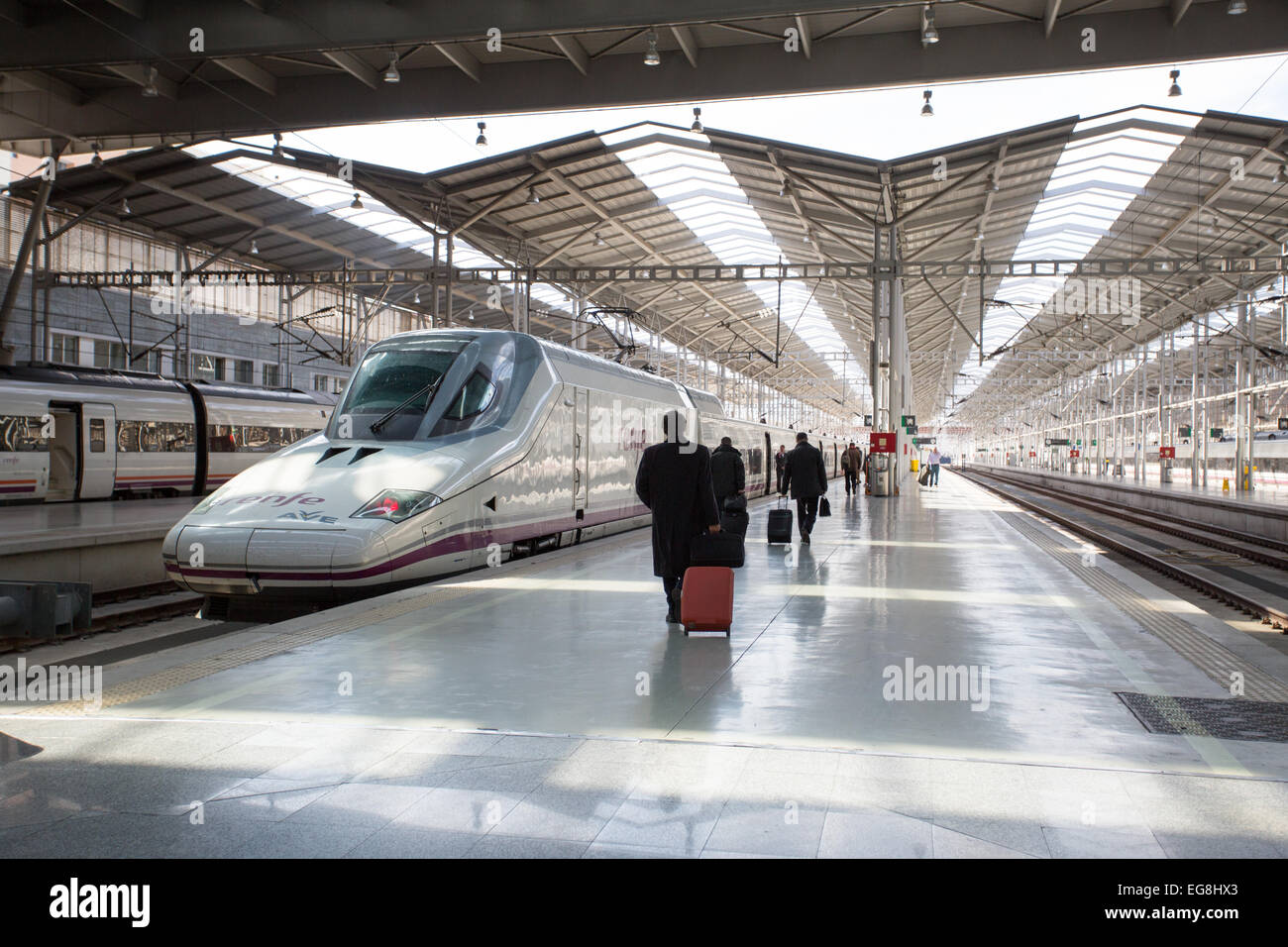 Spain the High Speed AVE Stock Photo - Alamy