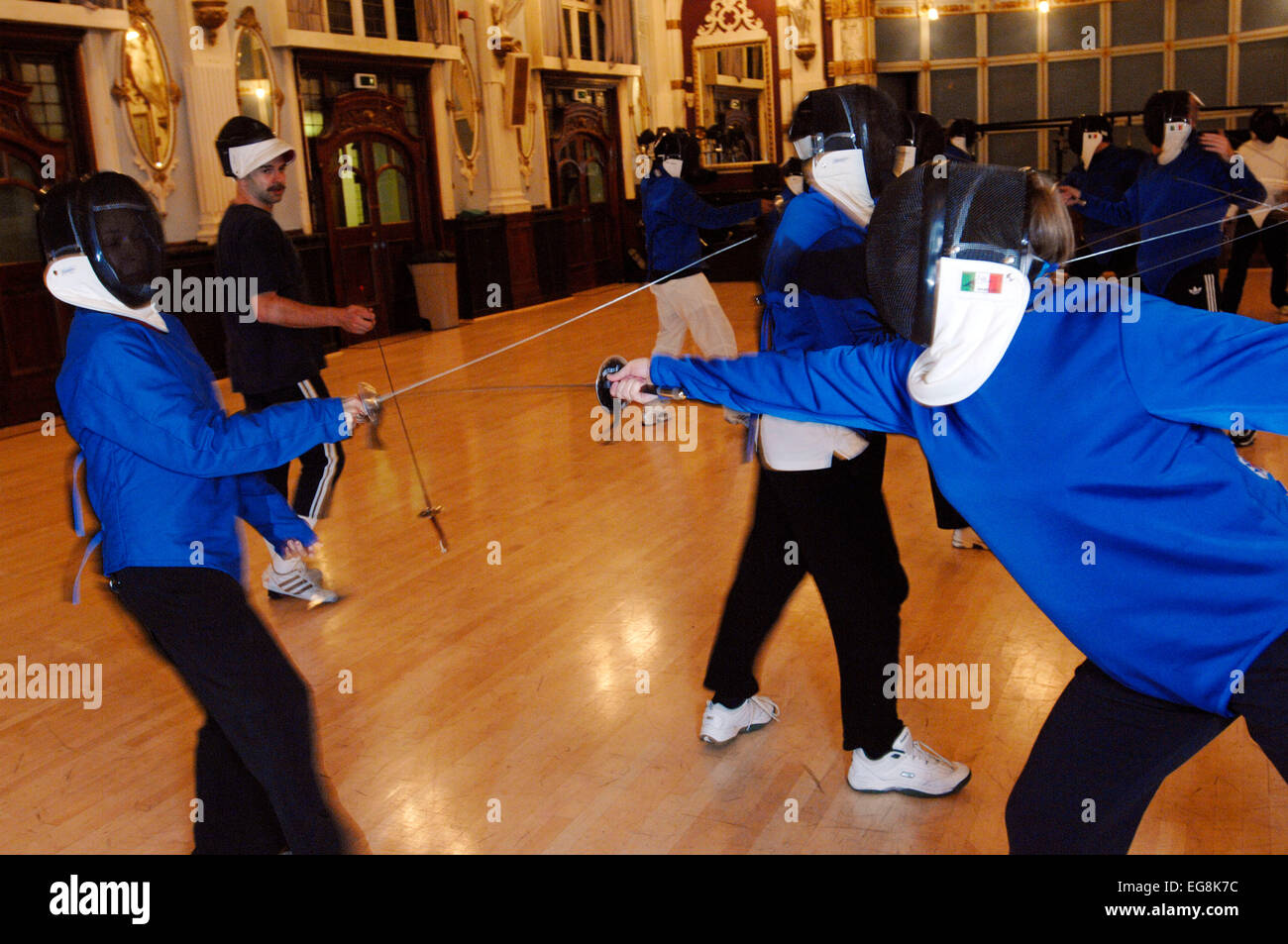 Fencing hall hires stock photography and images Alamy