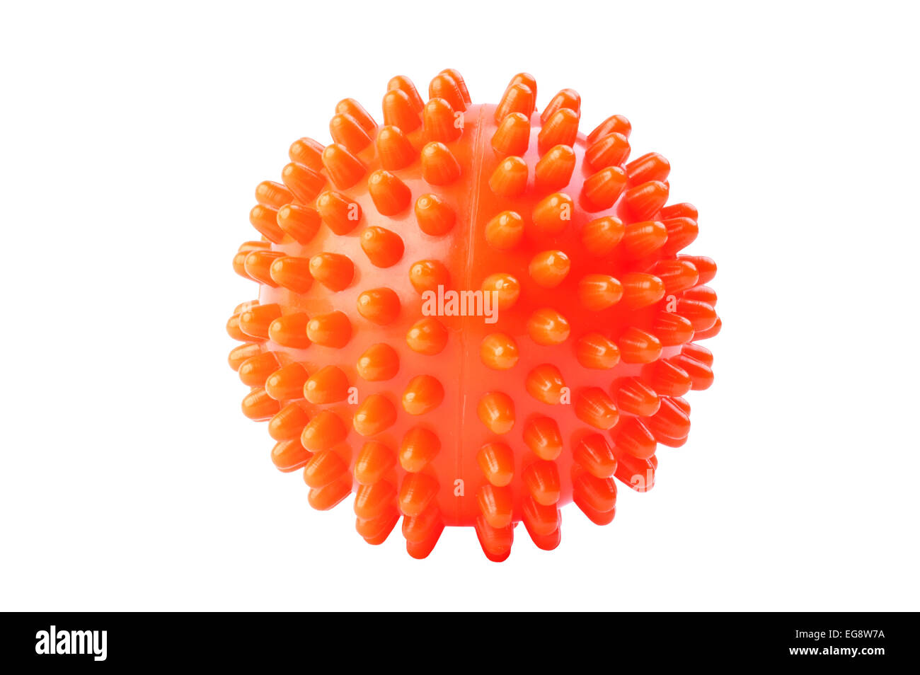 isolated object on white -  massage ball Stock Photo