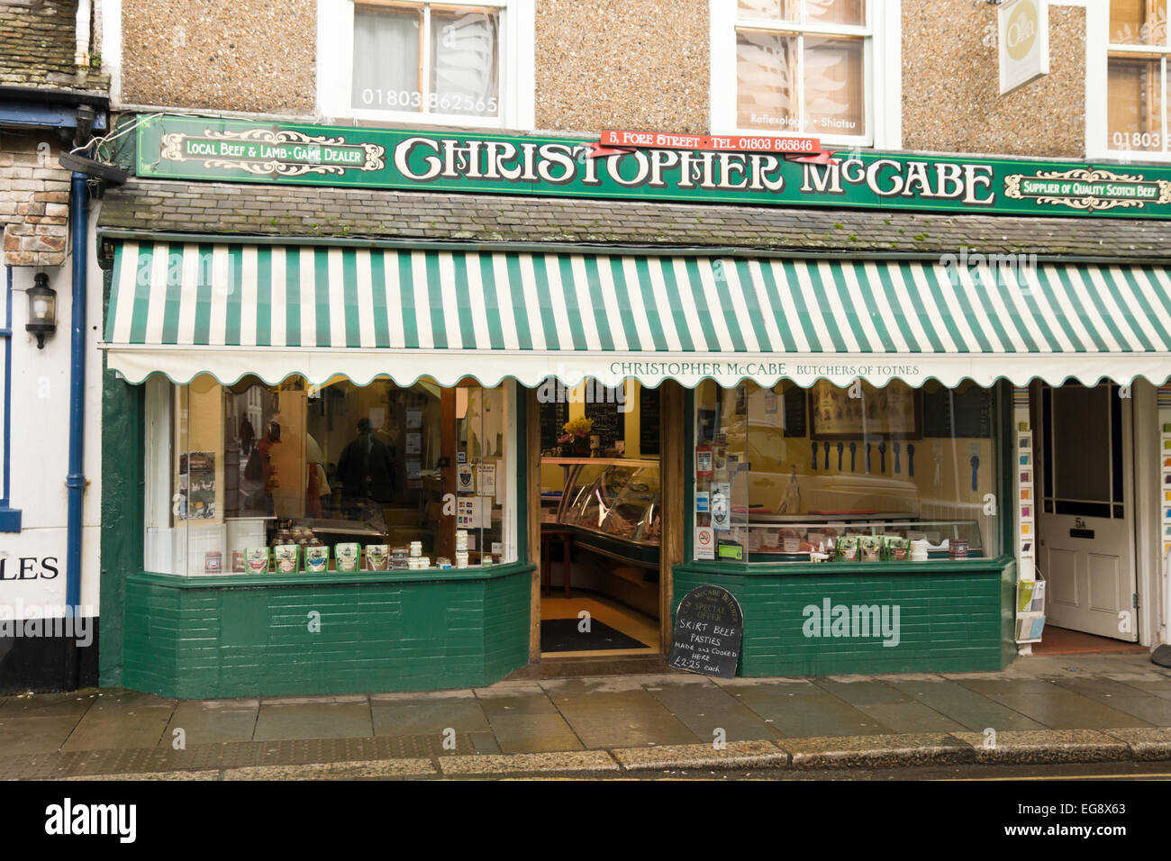 C M Mccabe Butchers Ltd Totnes Tq9 5da Beef Lamb Pork