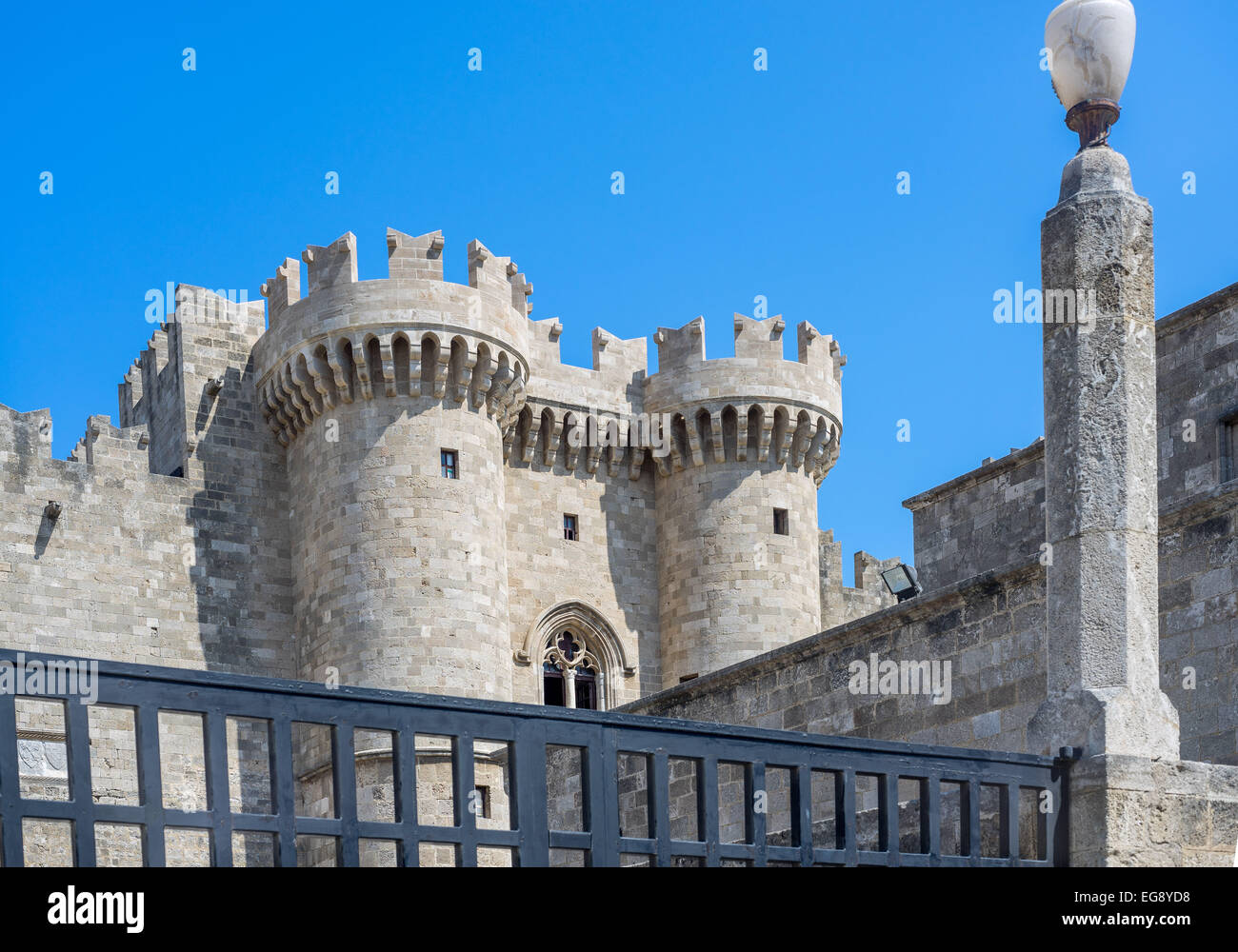 Palace of Grand Masters, Rhodes, Greece. Stock Photo - Image of knight,  travel: 11519532