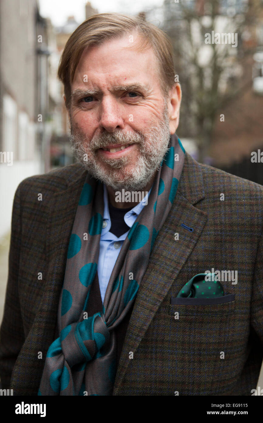London, UK. 19 February 2015. Pictured: Actor Timothy Spall. Get Creative launch event at Conway Hall, London. Get Creative, a year-long celebration of British arts, culture and creativity, was today launched by the BBC in partnership with cultural movement 'What Next?' as well as a huge range of arts, cultural and volontary organisations across the UK. Get Creative aims to boost creativity in the UK. Photo: Bettina Strenske Stock Photo