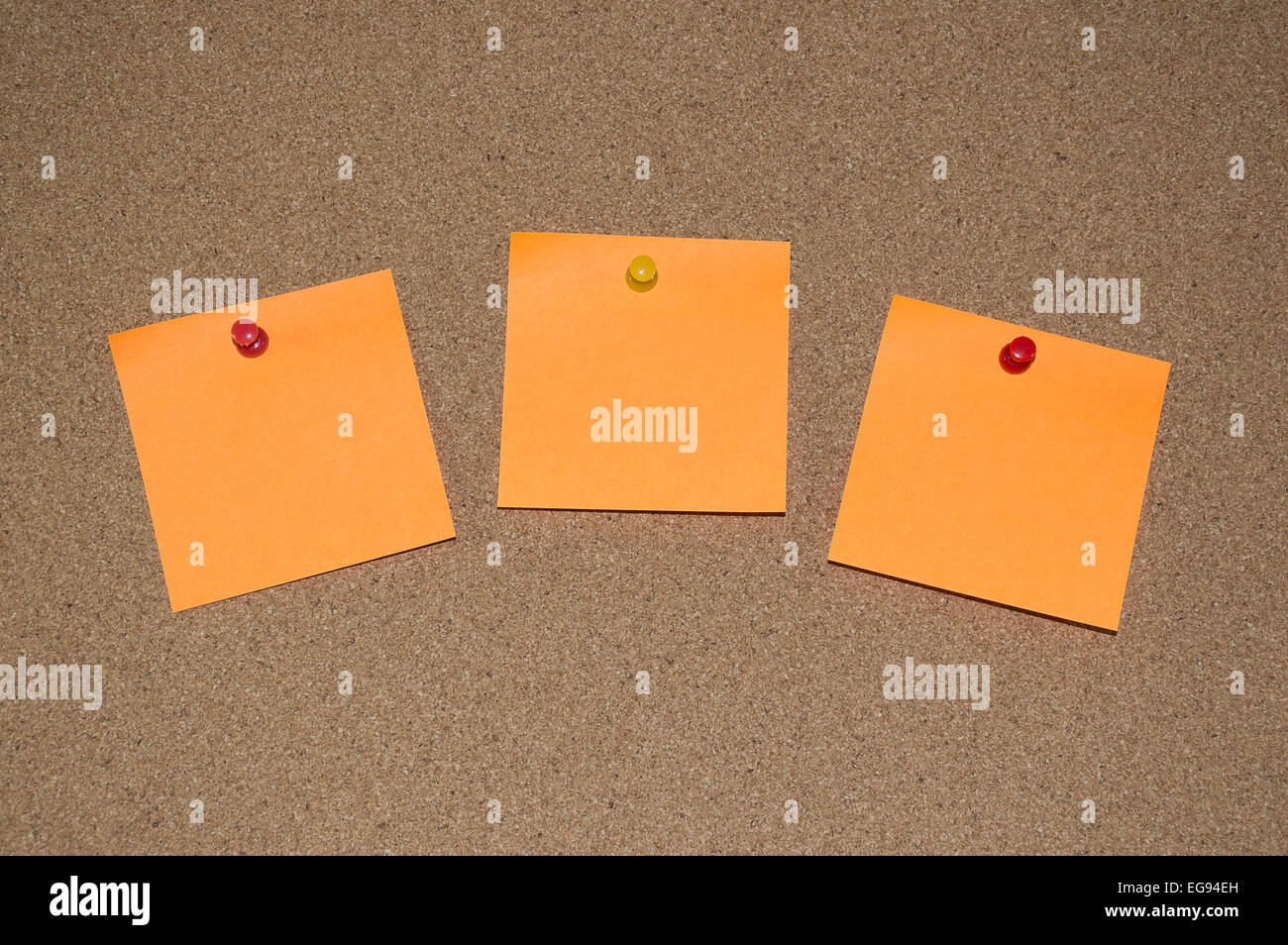 orange post it notes
