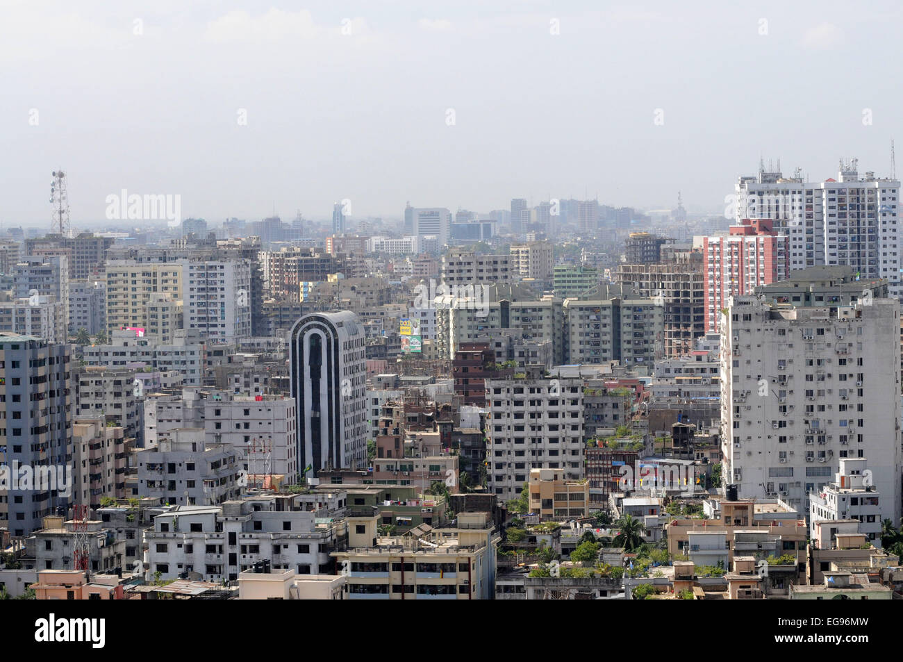 Dhaka cityscape hi-res stock photography and images - Alamy