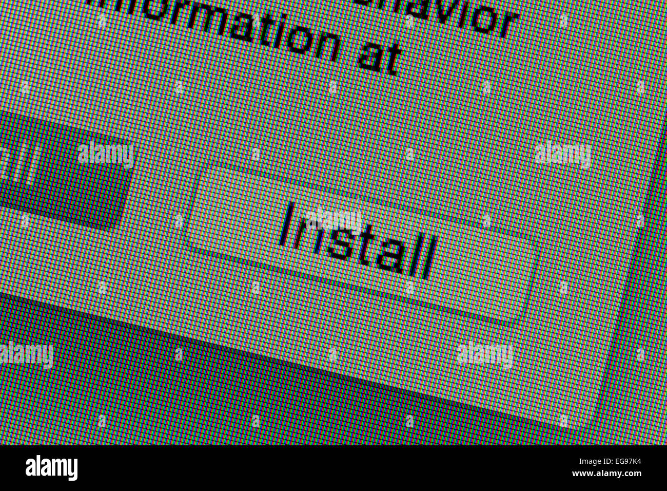 lcd screen close up quotation