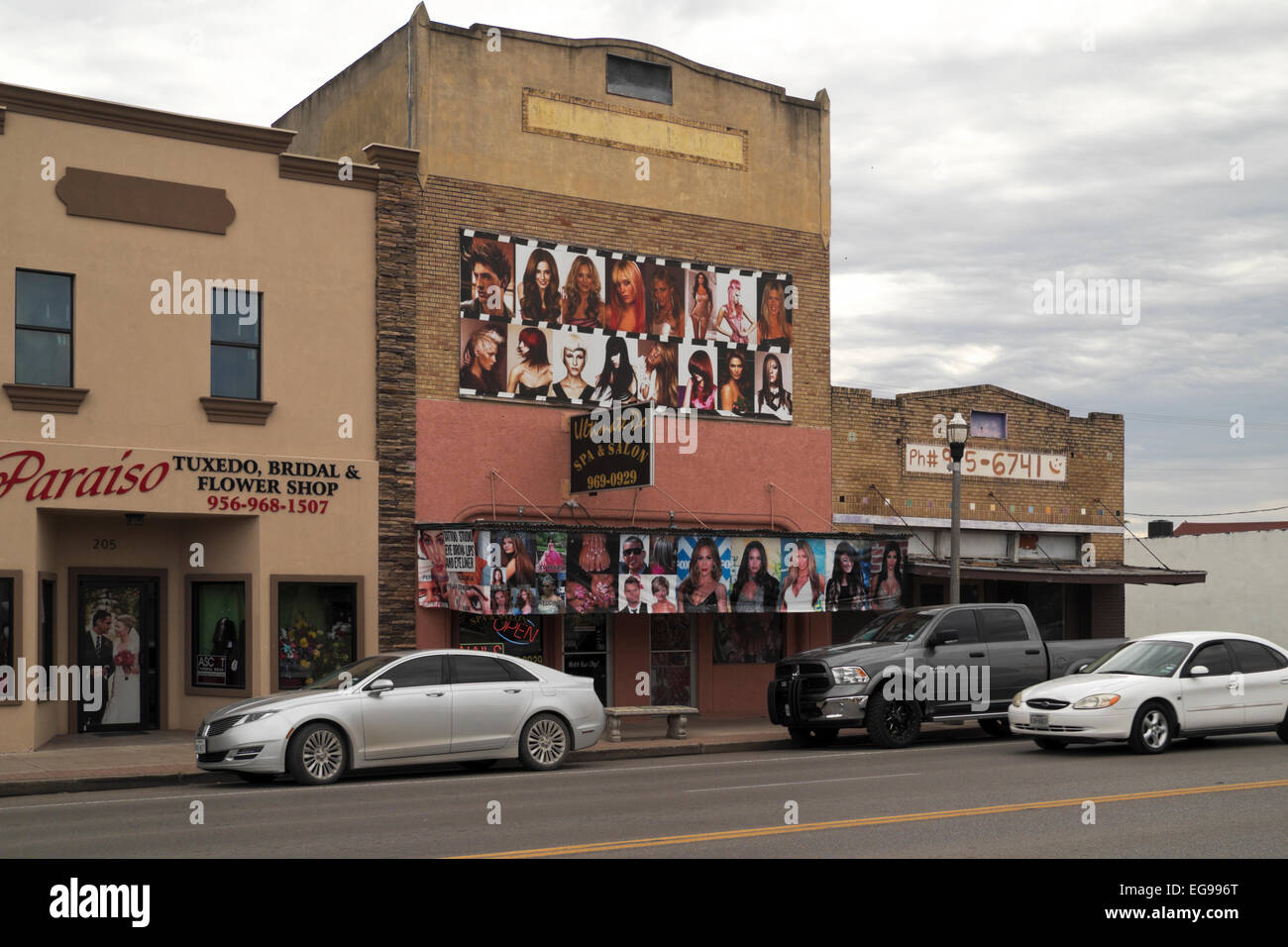 Small Town Salon Spa Stock Photos Small Town Salon Spa Stock