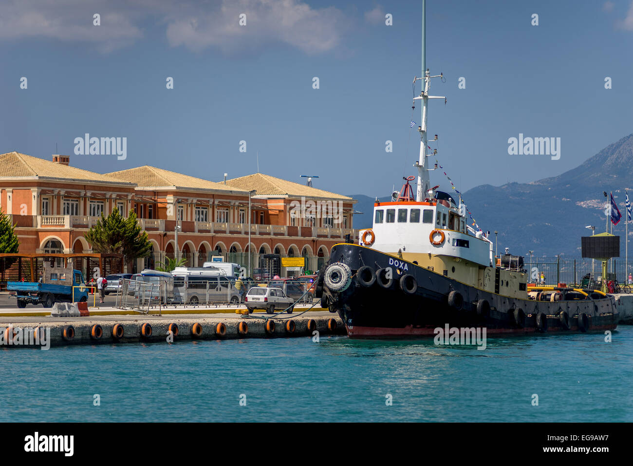 Harbour Master's buildings Stock Photo Alamy