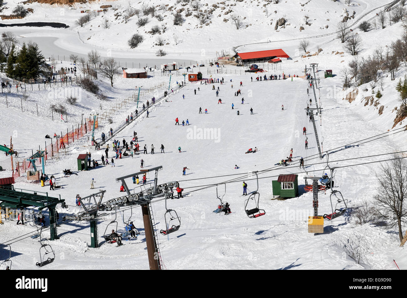 Hermon ski resort hires stock photography and images Alamy