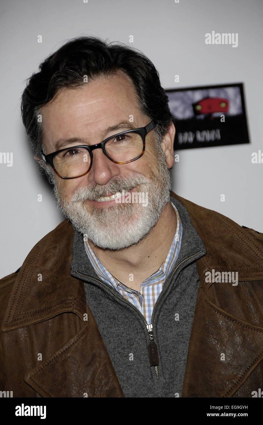 Santa Monica, CA. 19th Feb, 2015. Stephen Colbert at arrivals for Oscar