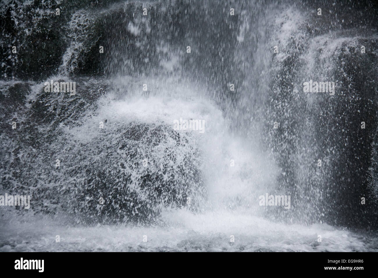Beautiful sight - falling water falls Stock Photo - Alamy