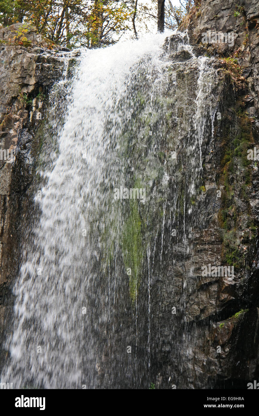 Beautiful sight - falling water falls Stock Photo - Alamy