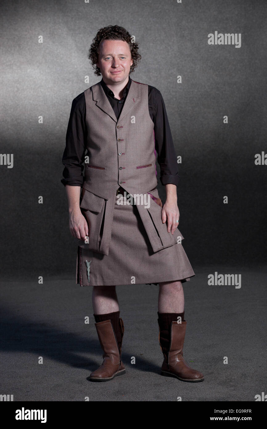 Tom Kitchin pictured at The Edinburgh International Book Festival 2012