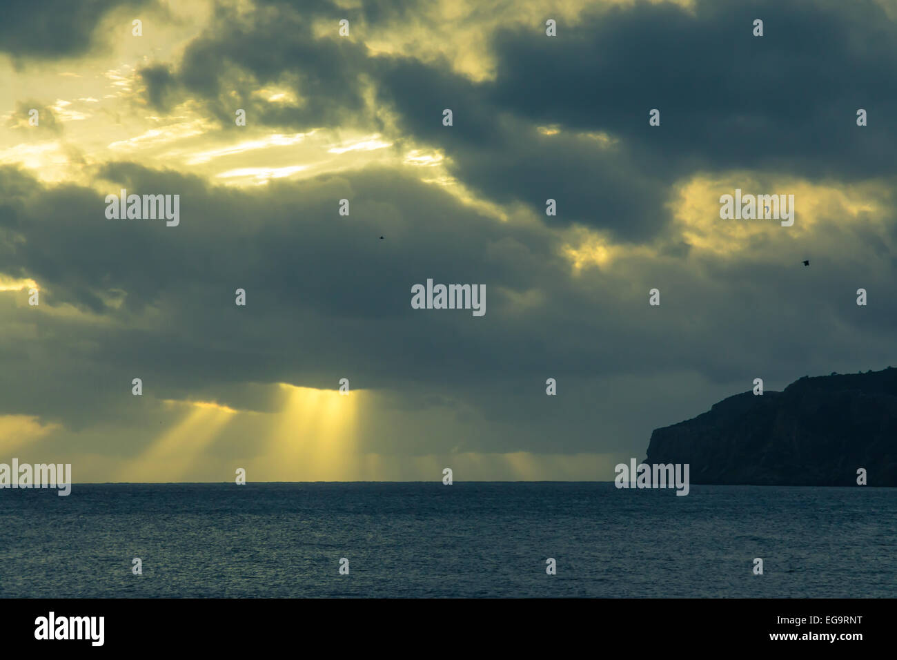 Majorca Rays Skylight and rays hi-res stock photography and images - Alamy