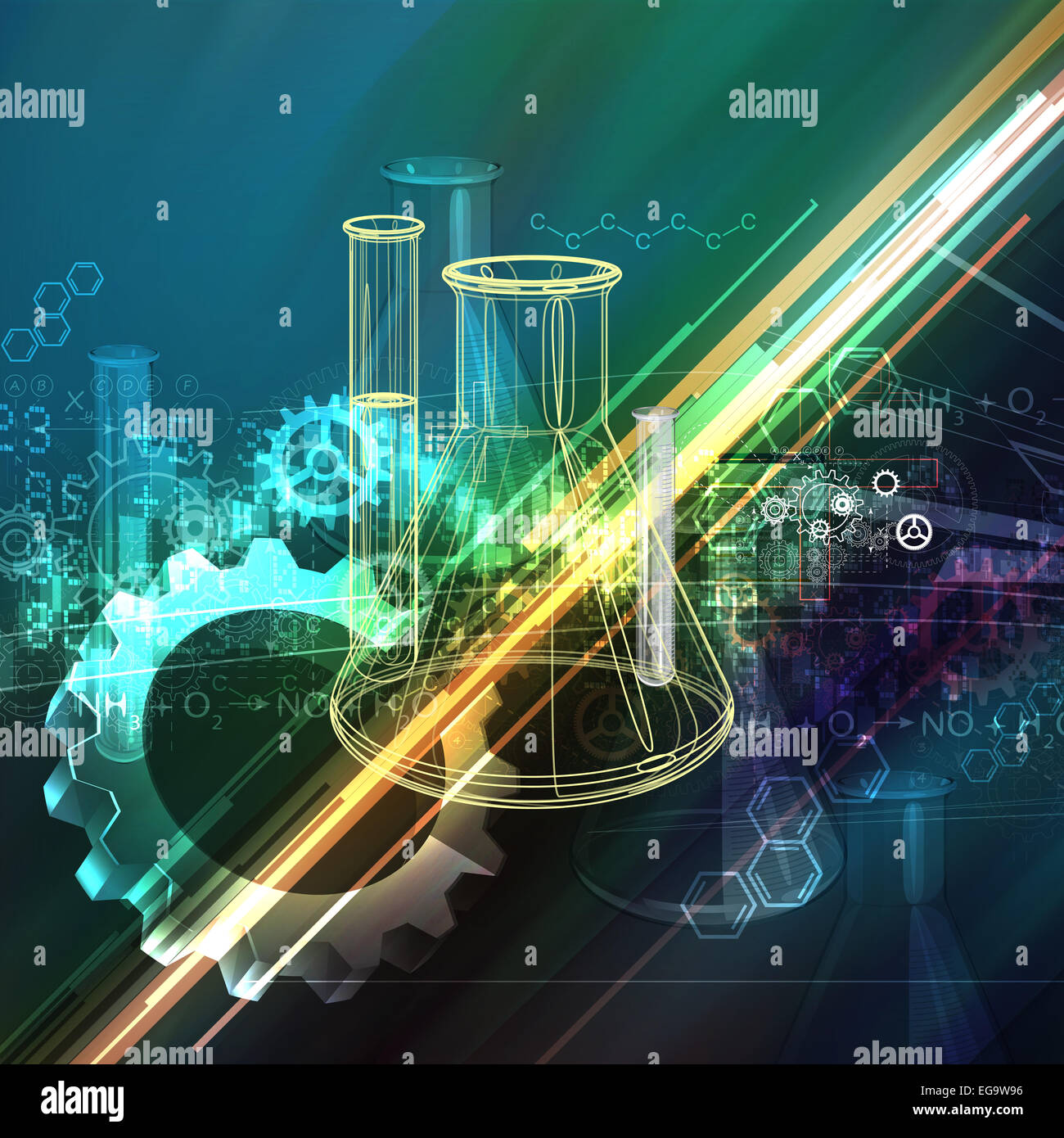 Science Background Abstract Stock Image Stock Photo Alamy