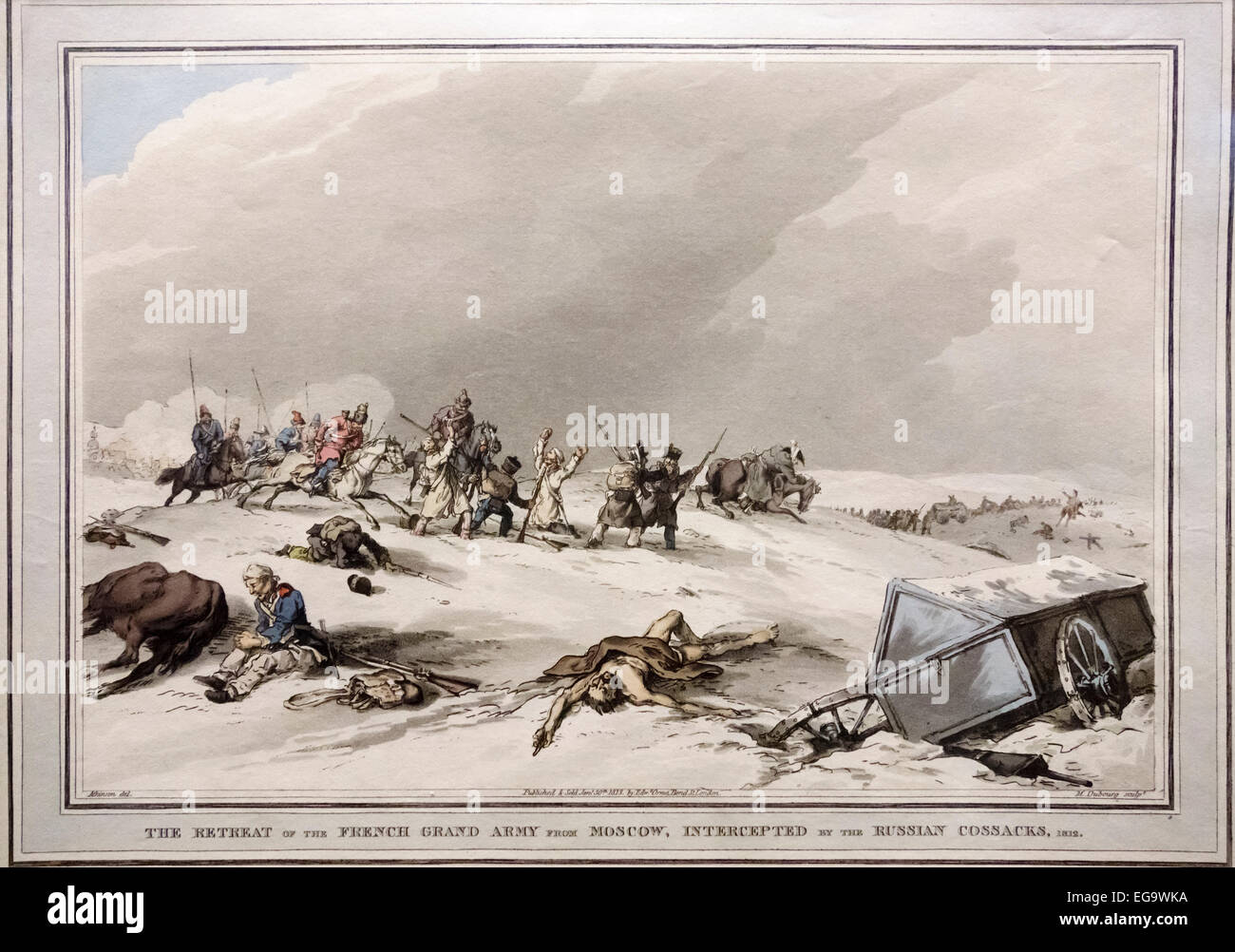 Napoleon retreat from moscow hi-res stock photography and images - Alamy