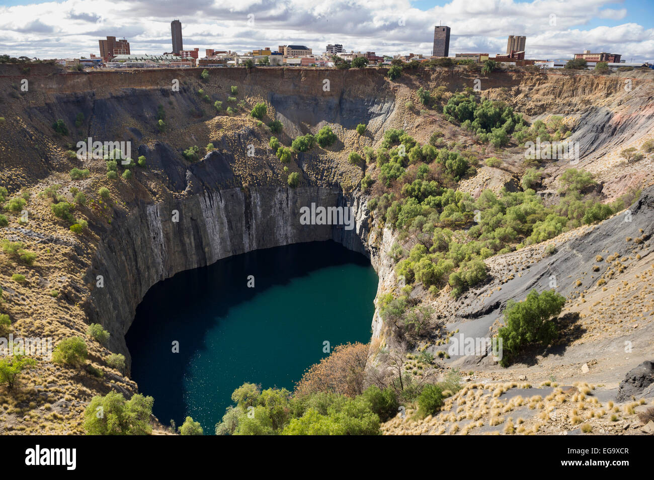 The Big Hole, Kimberley, South Africa Stock Photo