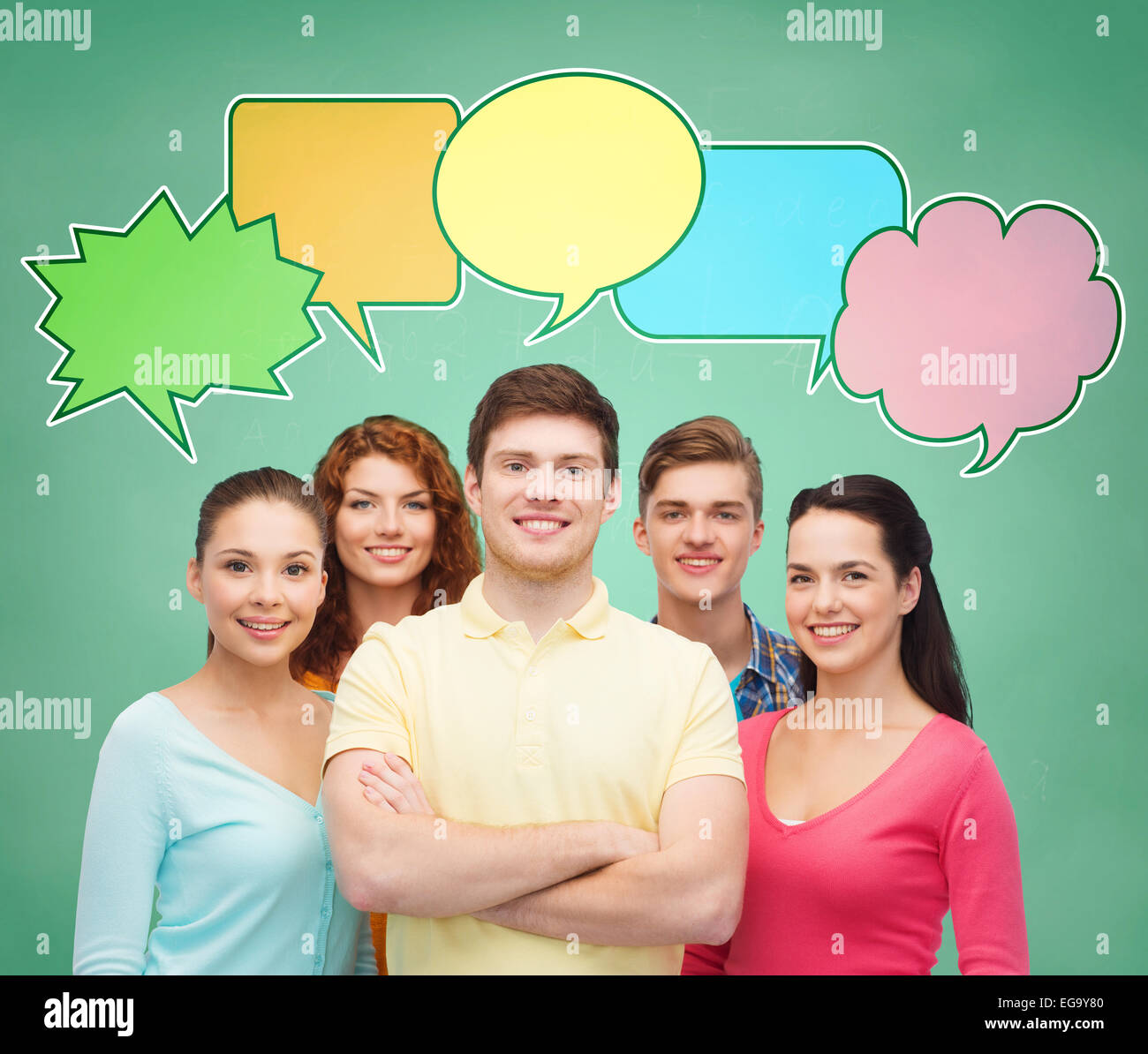 People group teens boys girls hi-res stock photography and images - Alamy