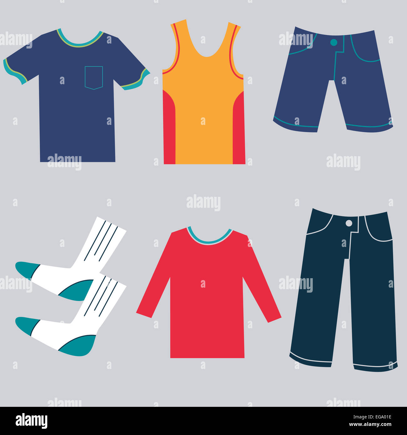 Clothing icons hi-res stock photography and images - Alamy