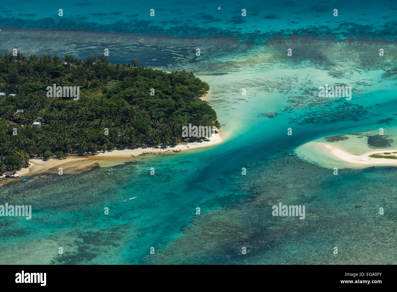 Aerial view of Sainte Marie island, Madagascar Stock Photo Alamy