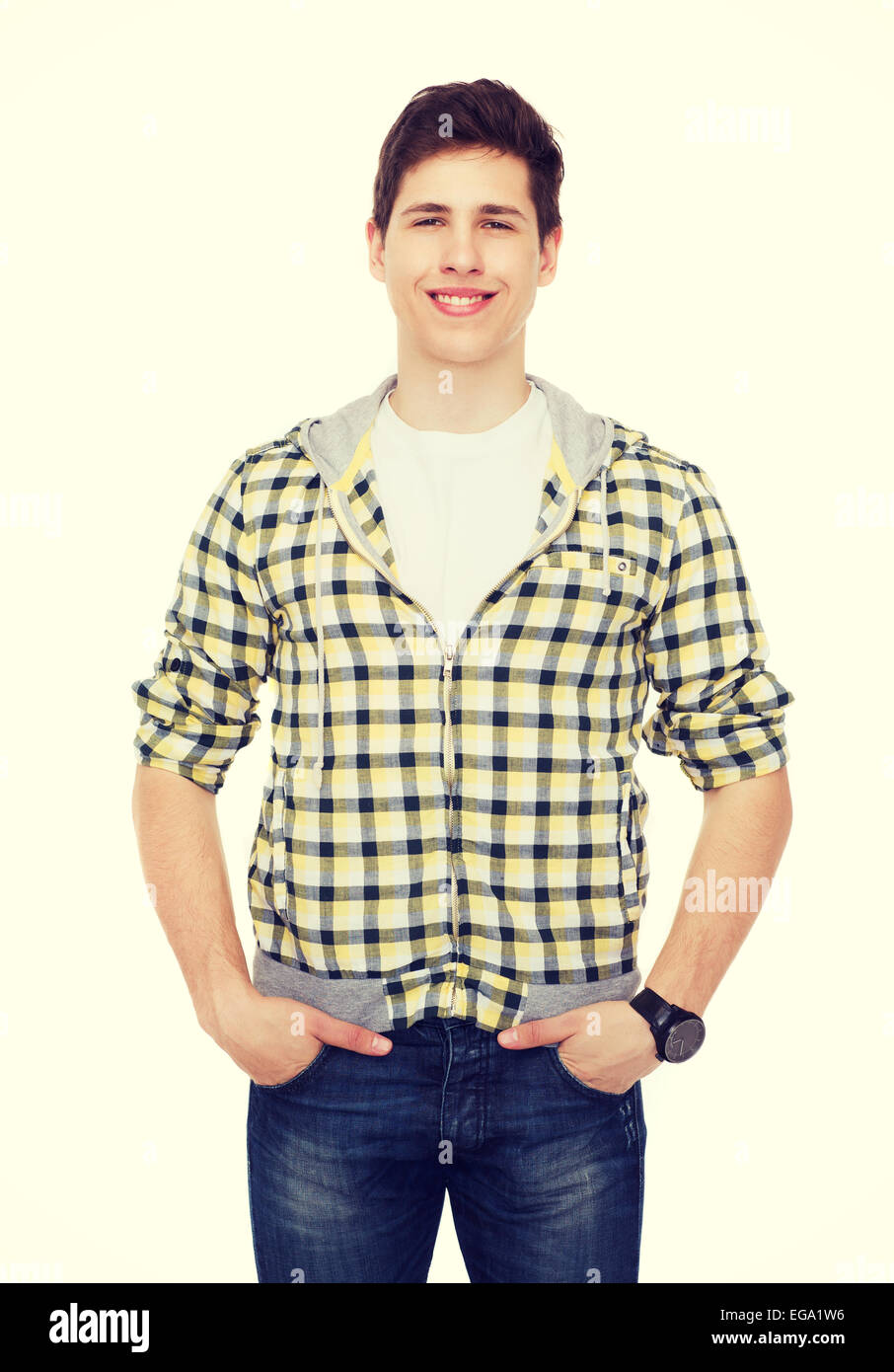 smiling student boy Stock Photo - Alamy